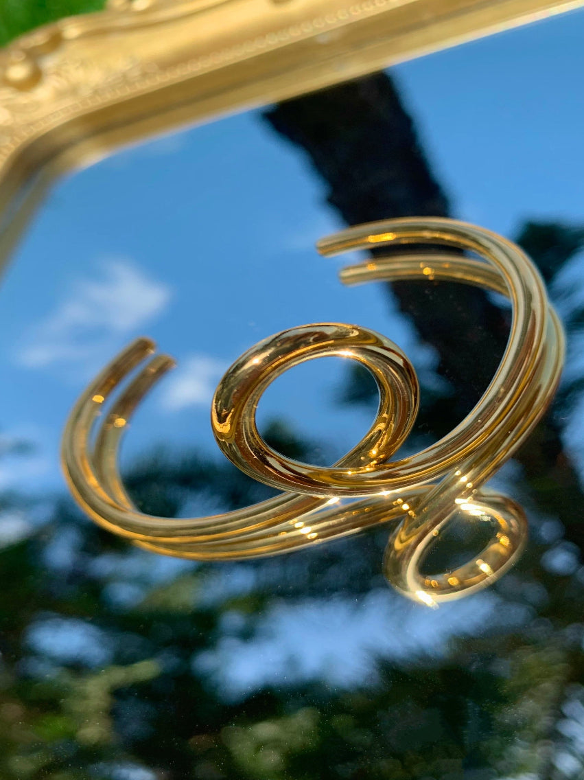 Infinity Cuff Bangle