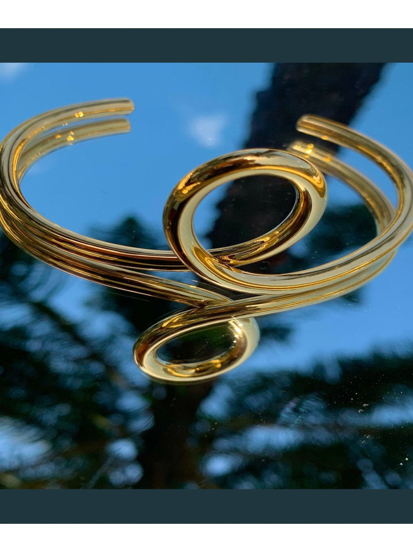 Infinity Cuff Bangle