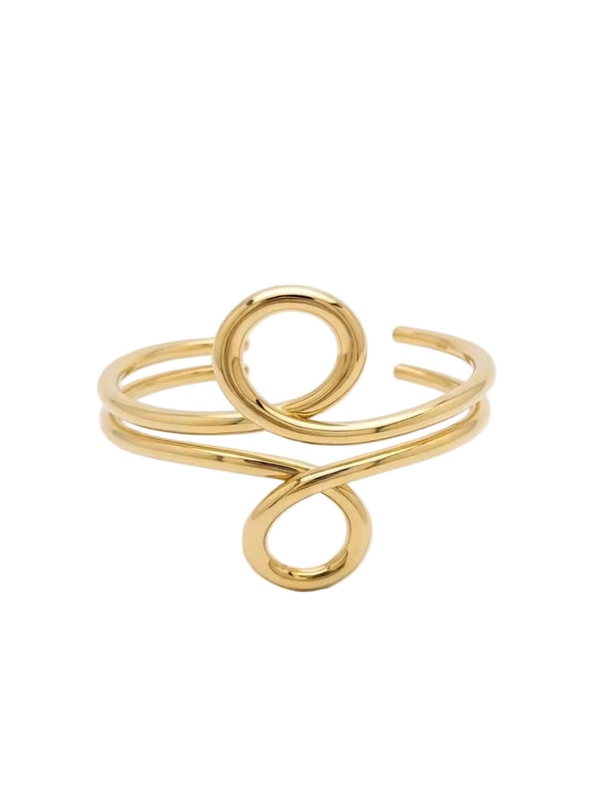 Infinity Cuff Bangle